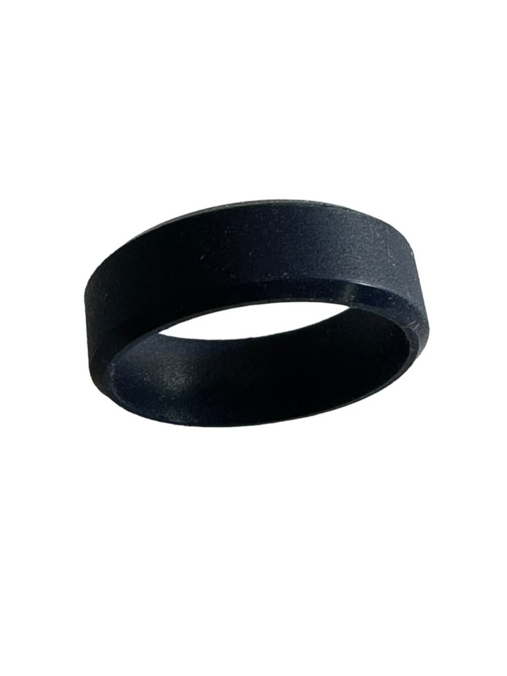Enso Silicone Ring Size 13 Beveled Edge Comfort Fit Classic Navy Blue Accessory